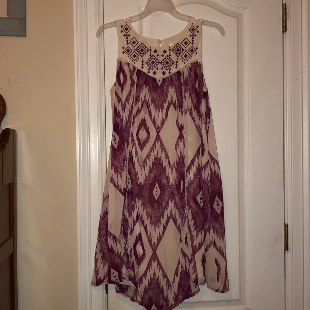 Tribal print dress
